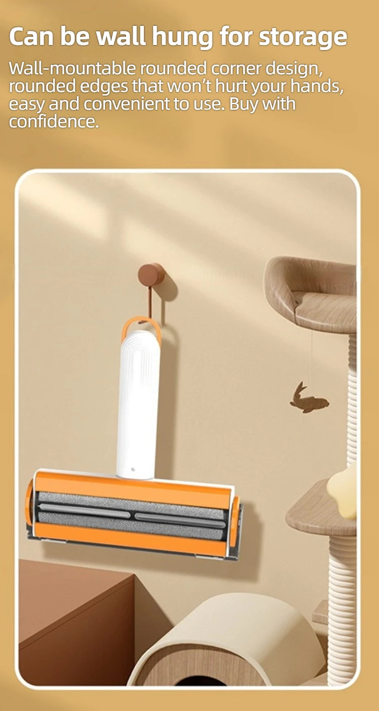 RolloClean™ – Rouleau Anti-Poils Réutilisable
