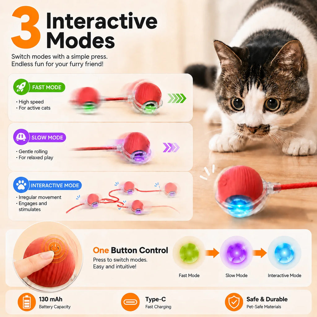 jouet de balle interactif