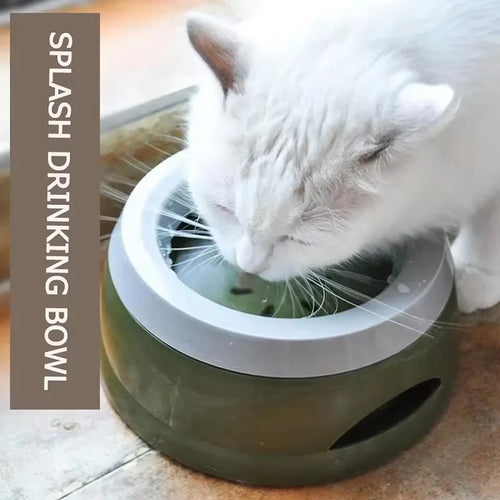Bol d'eau anti-déversement pour animaux de compagnie