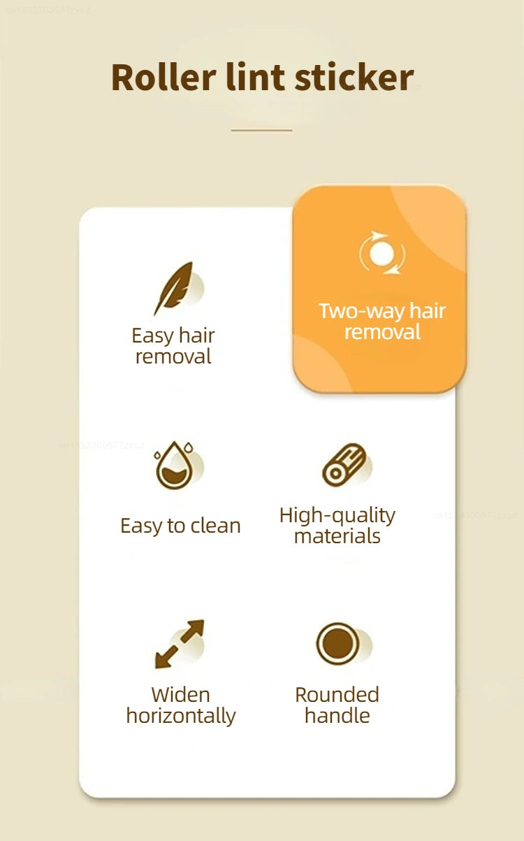 RolloClean™ – Rouleau Anti-Poils Réutilisable