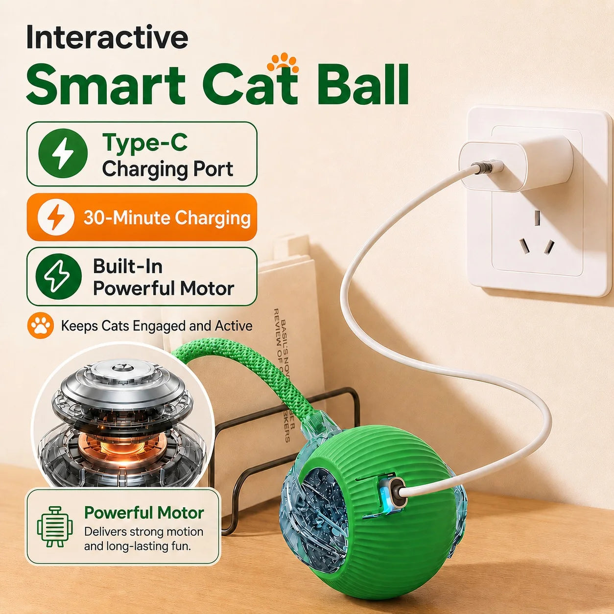 jouet de balle interactif