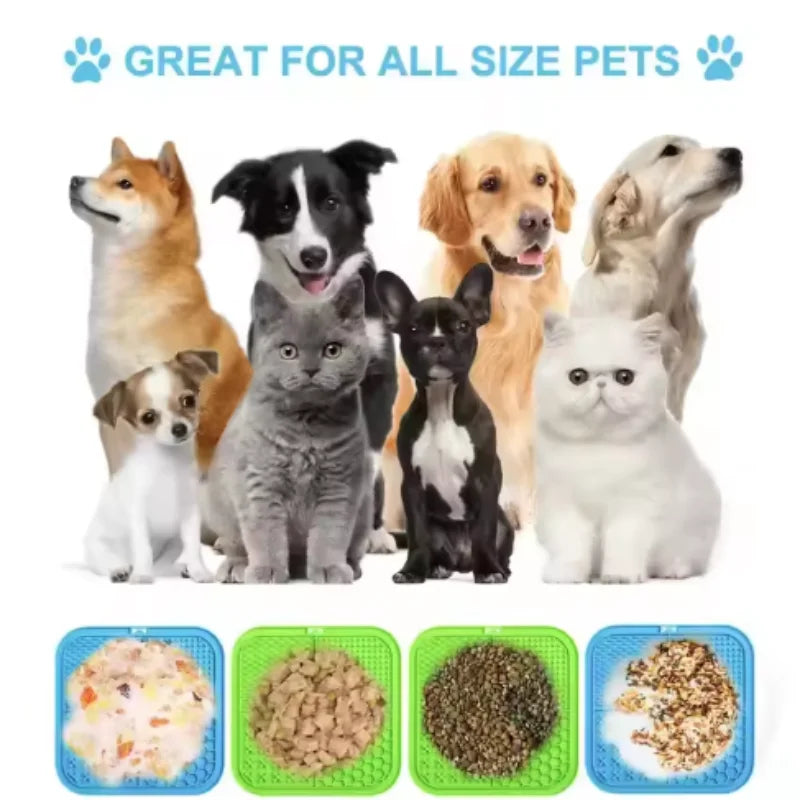 Tapis en silicone pour animaux de compagnie